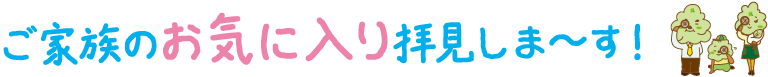 お二人のお気に入りPOINTをご紹介！